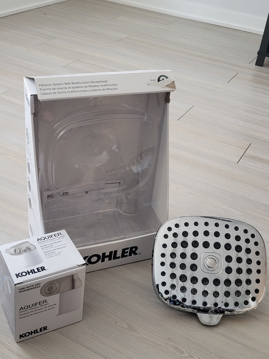 Kohler Other - Kohler Chrome Filtration System Multifunction Showerhead With Filter